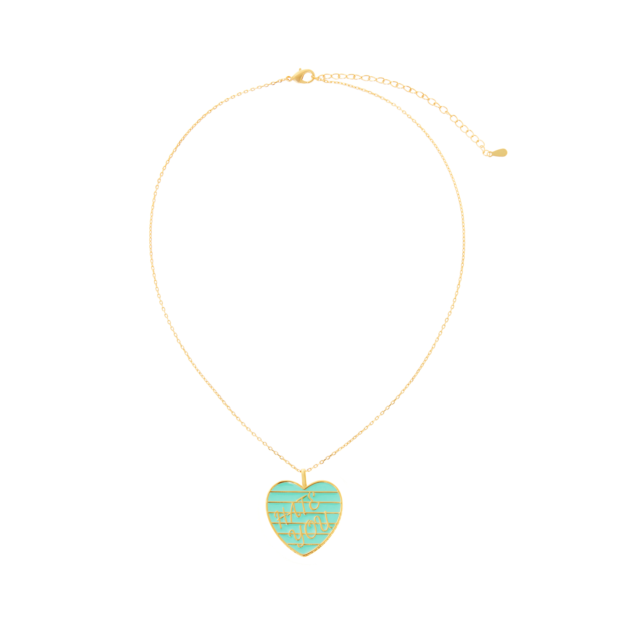 VIVA LA VIKA Колье Hate You Necklace – Mint viva la vika колье bff necklaces – mint