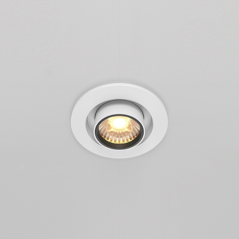 Встраиваемый светодиодный светильник Maytoni Hidden DL045-01-10W3K-W