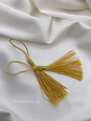 Кисточка для штор золотистая (желтая)