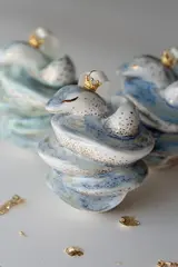 Фарфоровая елочная игрушка 