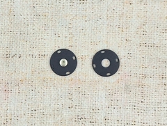 Кнопка пришивная металл, d 2,5 см, черный