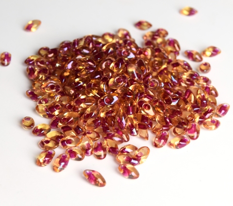 LMA-0363 Dark Pink Lined Amber