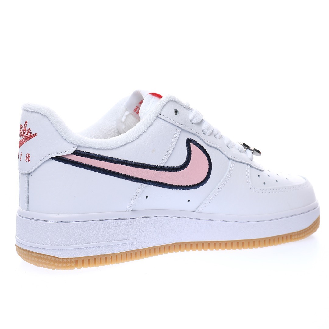 red white air force ones