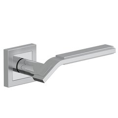 Ручка дверная Bravo Z-203 SC/C МатХром/Хром