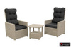 Комплект уличной мебели B:Rattan MANCHESTER OTTO SET 2, цвет серый