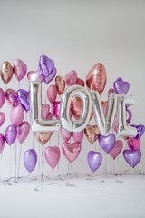 Сет гелиевых шаров LOVE