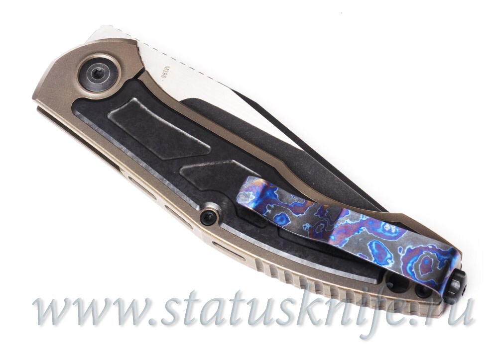 Нож Veksha HD Black CrystalTi