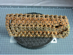 Цепь DID 520 hv 120 звеньев сальниковая усиленная для мотоцикла 200-300сс