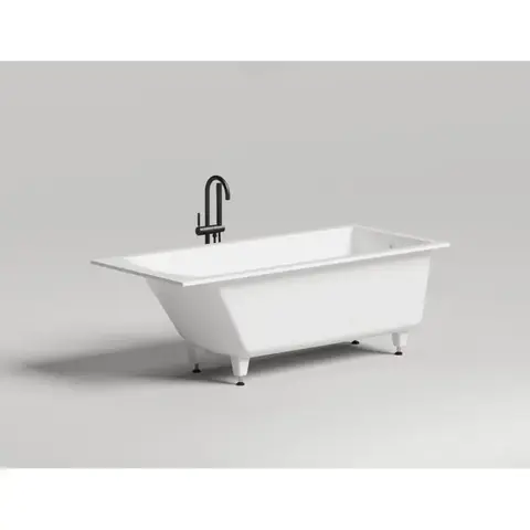 Salini CASCATA 170x75 104123M Ванна встраиваемая S-Stone, матовый