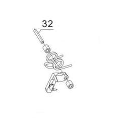 ОПТСНАБТОРГ | Ось курка для монтажного пистолета ПЦ-84, GFT5 (32)