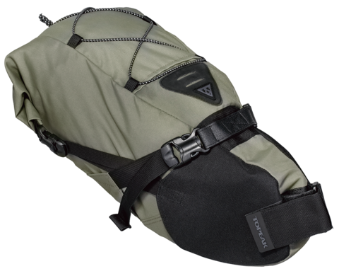 Картинка велосумка Topeak backloader 10 l Green - 1