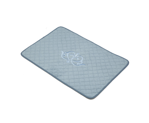 Коврик для ванной 50х70 Old Florence Ванити голубой