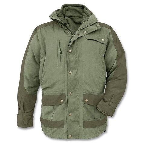 MIL TEC HUNTER hunter s jacket with fleece lining OLIVE
