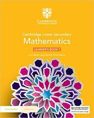 Cambridge Lower Secondary MathematicsLearner's Book 7 with Digital Access (1 Year)