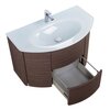 Cezares 54962 TIFFANY Шкафчик подвесной с одной распашной дверцей, реверсивный 54962 Blu Petrolio, 34x32x59