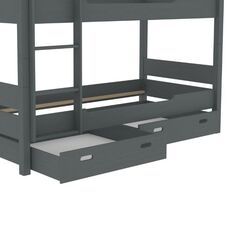 Комплект выдвижных ящиков к кровати Амелия (серый воск)