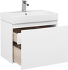 Aquanet 212592 Тумба с раковиной Aquanet Йорк 70 белый (212592)
