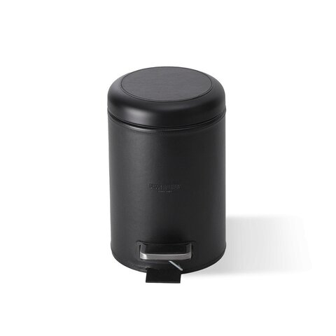 Decor Walther 0939560 Decor Walther BROWNIE TE Ведро с педалью Имитация кожи цвета: черный матовый