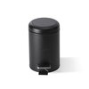 Decor Walther 0939560 Decor Walther BROWNIE TE Ведро с педалью Имитация кожи цвета: черный матовый