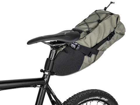 Картинка велосумка Topeak backloader 10 l Green - 2