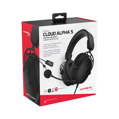 Компьютерная гарнитура HyperX Cloud Alpha S Black (Черный)