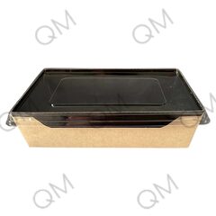 Салатник с крышкой ECO OpSalad BLACK EDITION 500 р-р 165х120х45 мм