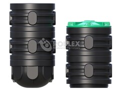 Колодец сборный с дном Rodlex-R1/2500 Родлекс(800x800x2500см;68кг;) - арт.559826