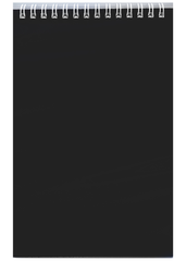 Блокнот А5 60л.кл.греб. ЧЕРНЫЙ д/конференций