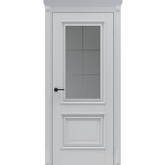 Купить Межкомнатная дверь Classico-13.2 Shellac Grey остеклённая