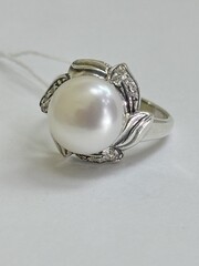 Подсолнух (кольцо из серебра)
