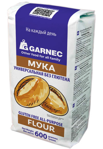 Garnec Мука универсальная без глютена 600 гр