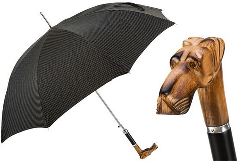 Зонт-трость Pasotti Hand Carved Great Dane Umbrella, Италия