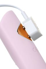 Нежно-розовый гибкий водонепроницаемый вибратор Sirens Venus - 22 см. - 