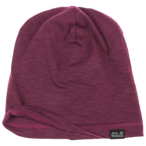 Картинка шапка-бини Jack Wolfskin Travel Beanie wild berry - 2