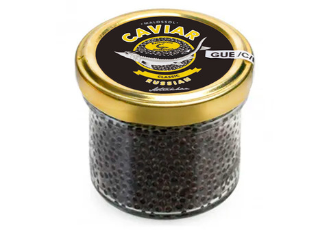 Икра черная осетровая классик Caspica, 100г