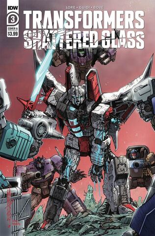 Transformers Shattered Glass #3 Cover A