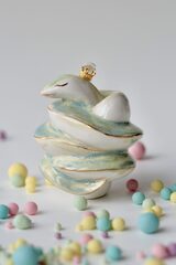 Фарфоровая елочная игрушка 