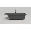 Salini CASCATA KIT 180x80 104513GRF Ванна встраиваемая S-Sense, глянцевый, RAL полностью