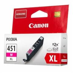Картридж CANON CLI-451XL M пурпурный, увеличенной емкости