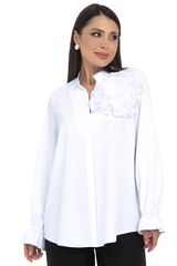 Блуза  Модная Люкс (вайт) Diolche