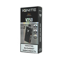 Одноразовая электронная сигарета Ignite V250 Black - Cola (25000 затяжек)