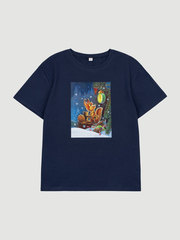 Футболка мужская Mjölk х Зарубин Белочка