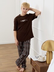 Костюм для мальчика Браун-1 Виотекс КОРИЧНЕВЫЙ