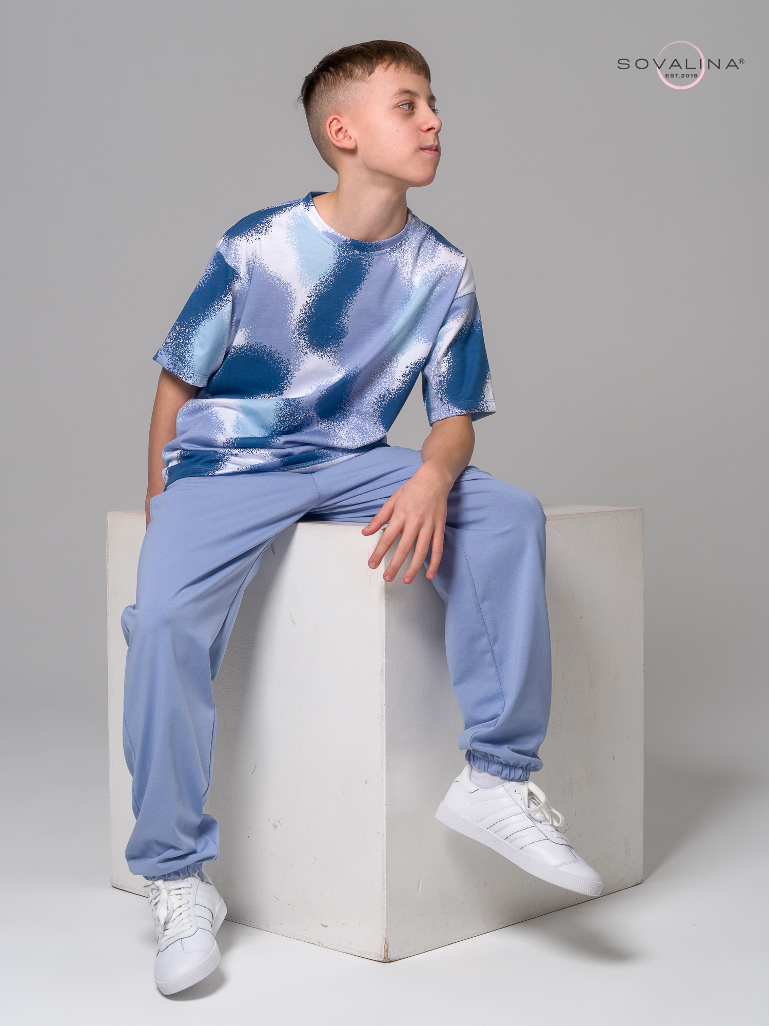 Костюм Daily men MAX краска индиго-голубой