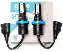 Лампа LED H11/H8/H16 6000K 12V 2500Lm S3 (к-т 2ед.)