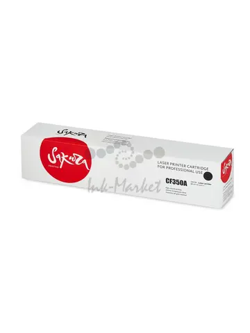 Картридж Sakura CF350A (130A) для HP, черный, 1300 к.