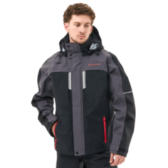 Мембранная мужская куртка Dragonfly QUAD PRO Man Black - Grey
