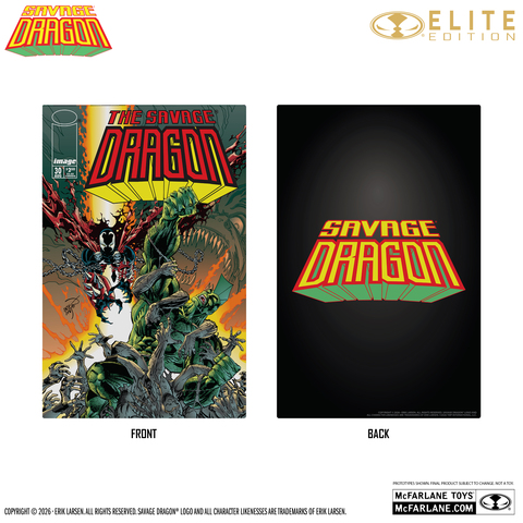 Фигурка Дракон из комикса Savage Dragon McFarlane Elite Edition