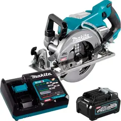 Аккумуляторная пила по дереву с энергокомплектом Makita RS001GZ 191J67-0