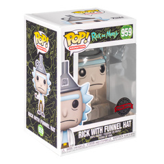 Фигурка Funko POP! Animation Rick & Morty Rick w/Funnel Hat (Exc) 55841